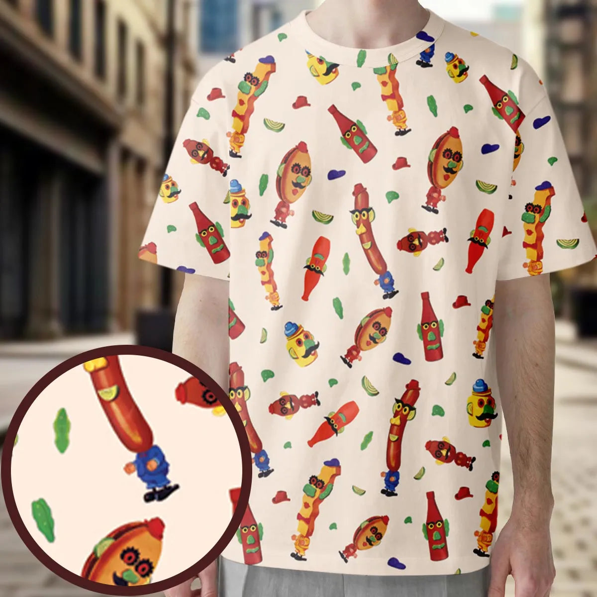 All-Over Print Unisex T-Shirt - 4J642VX5