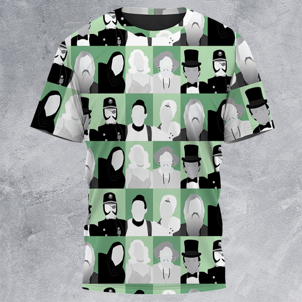 All-Over Print Unisex T-Shirt - NFWAHF8V -  - 3