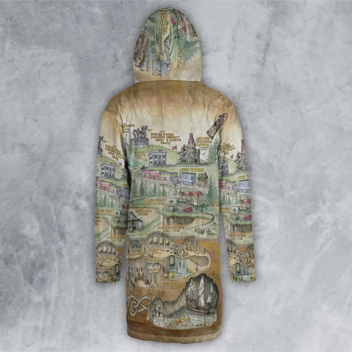 Hooded Cloak Coat - 6ZK8EAAG