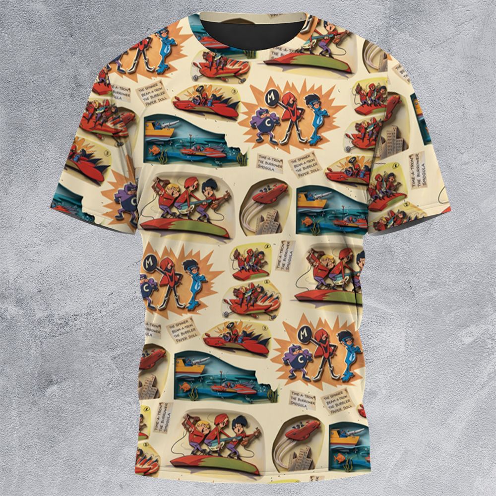 All-Over Print Unisex T-Shirt - PMHTF9UL -  - 3