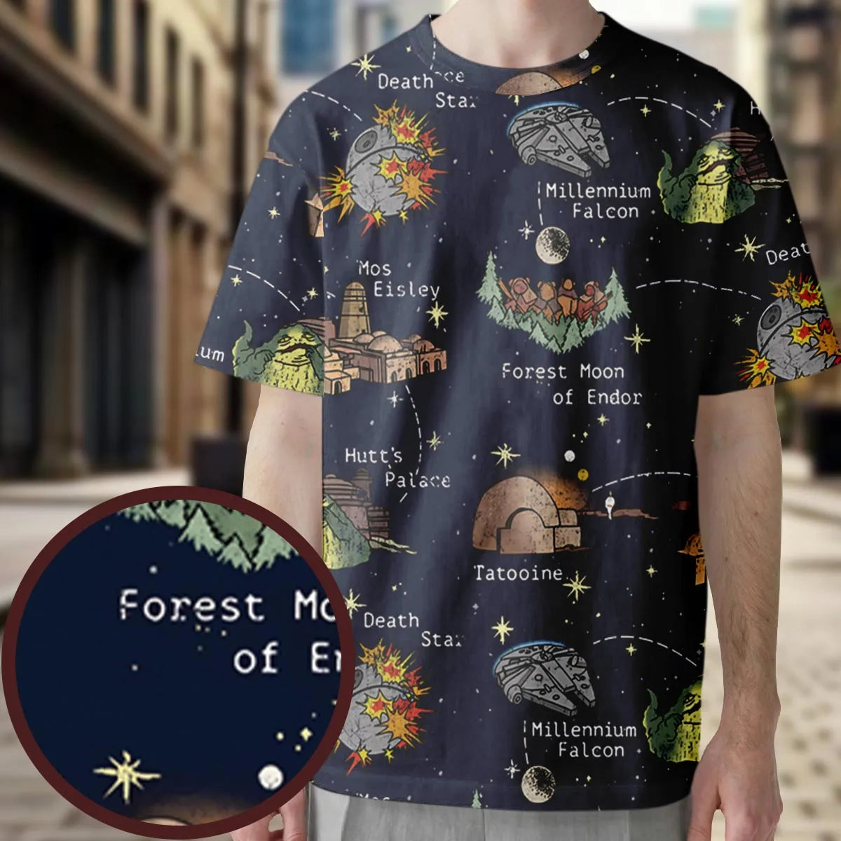 All-Over Print Unisex T-Shirt - 85WT69XK