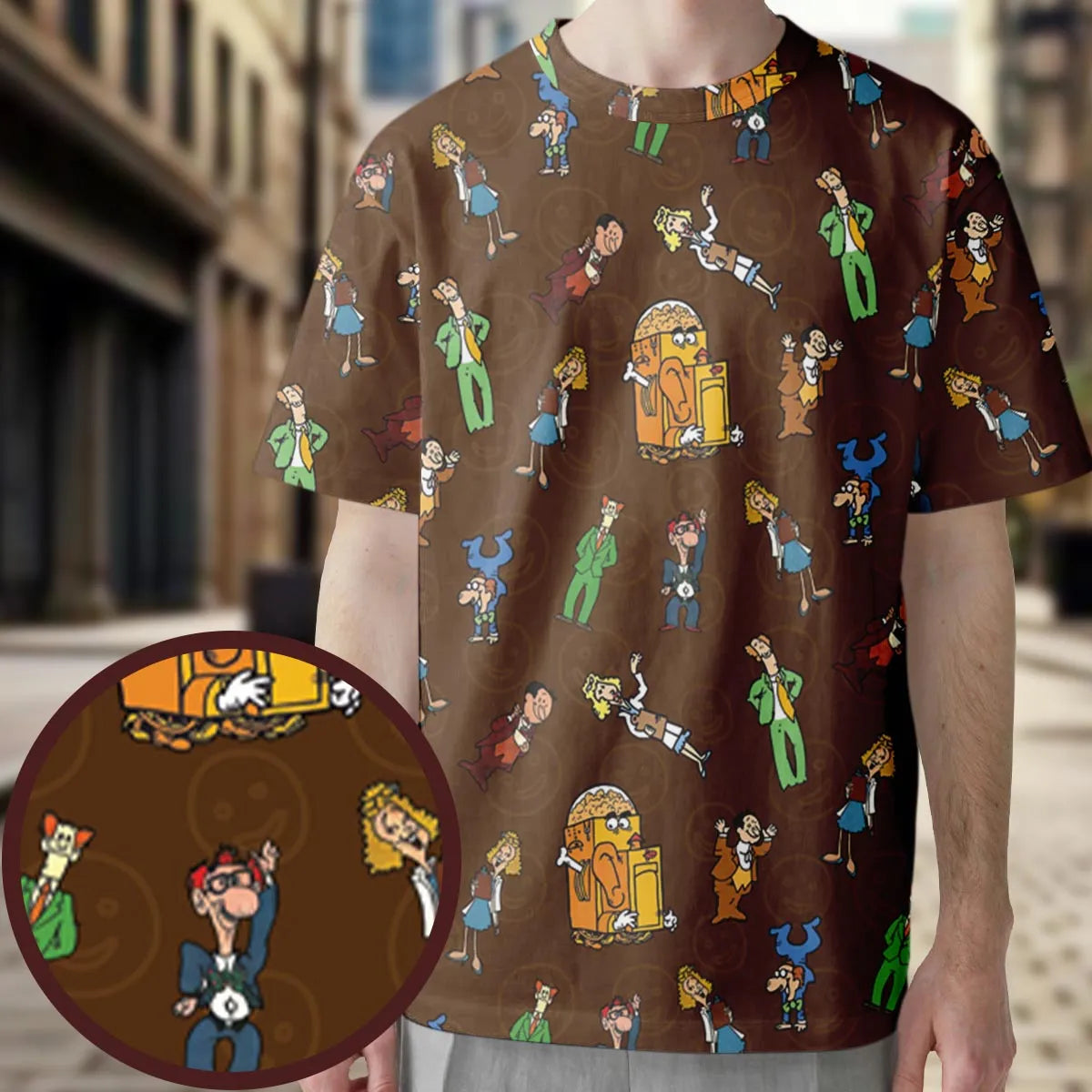 All-Over Print Unisex T-Shirt - UJ64HNKU