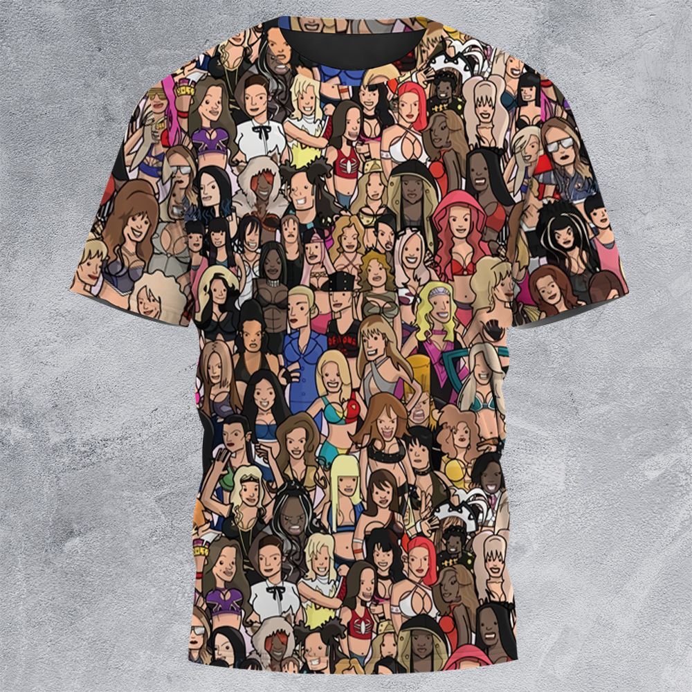 All-Over Print Unisex T-Shirt - PNZ9L8LB -  - 3
