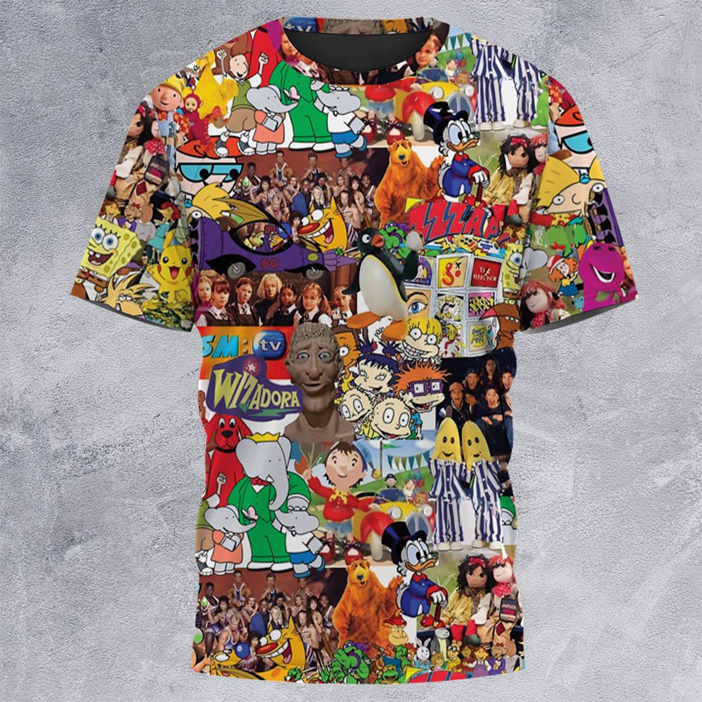 All-Over Print Unisex T-Shirt - V1667KGM -  - 3