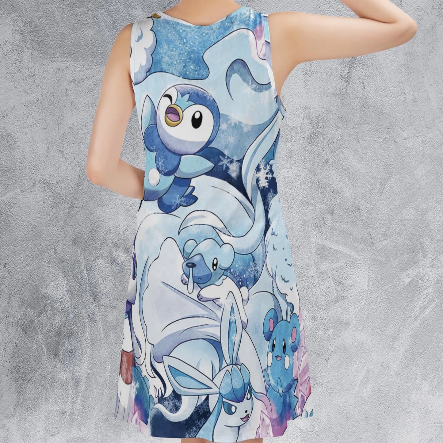 Sleeveless Dress - PQTYVEXD