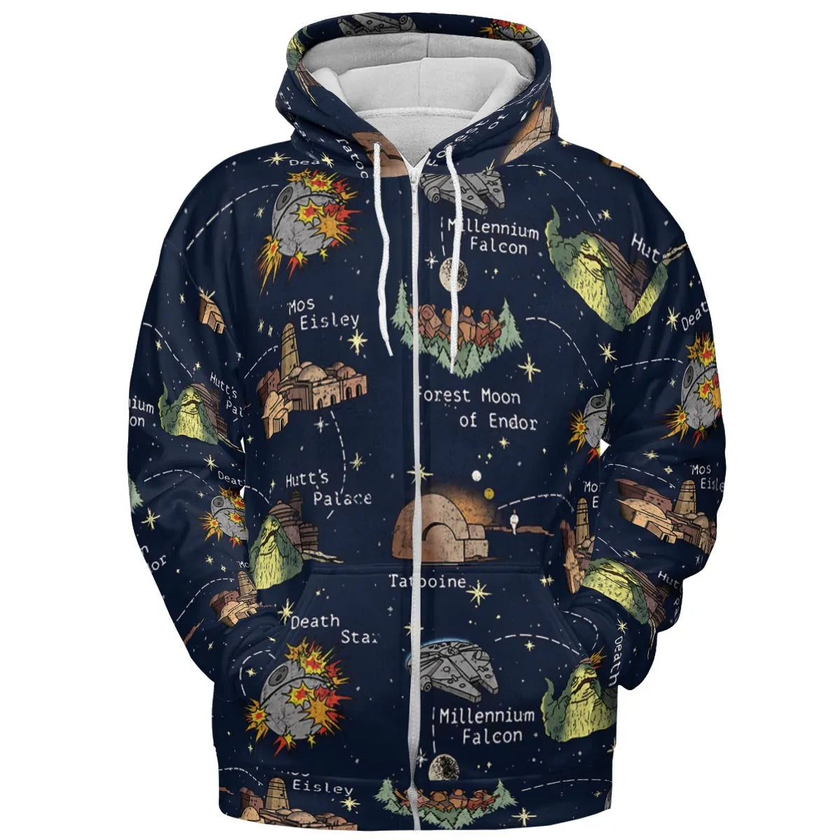 All-over Print Hoodie - 26P256FY