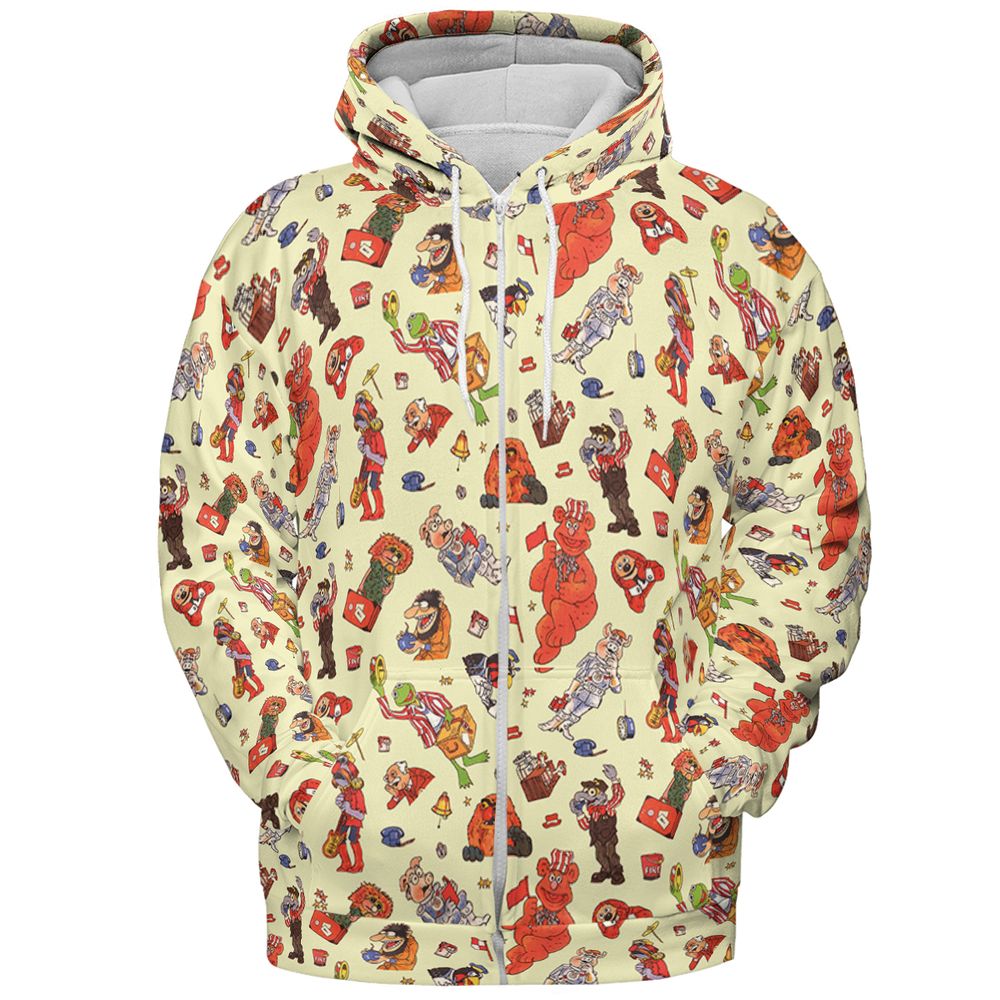 All-over Print Hoodie - NCERUWE8 -  - 3