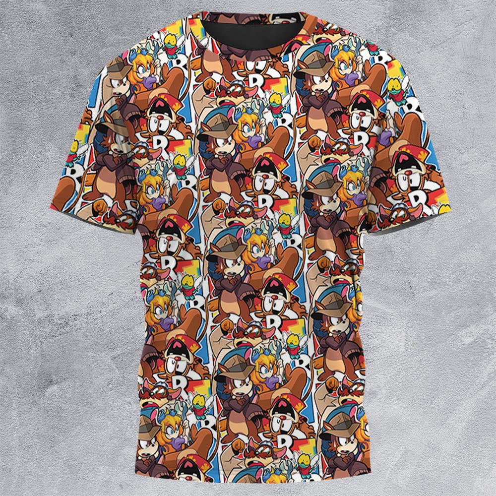 All-Over Print Unisex T-Shirt - 3SSM98SY -  - 3