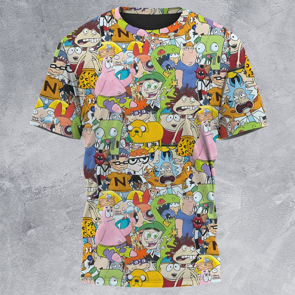 All-Over Print Unisex T-Shirt - KHKG5L5T -  - 3