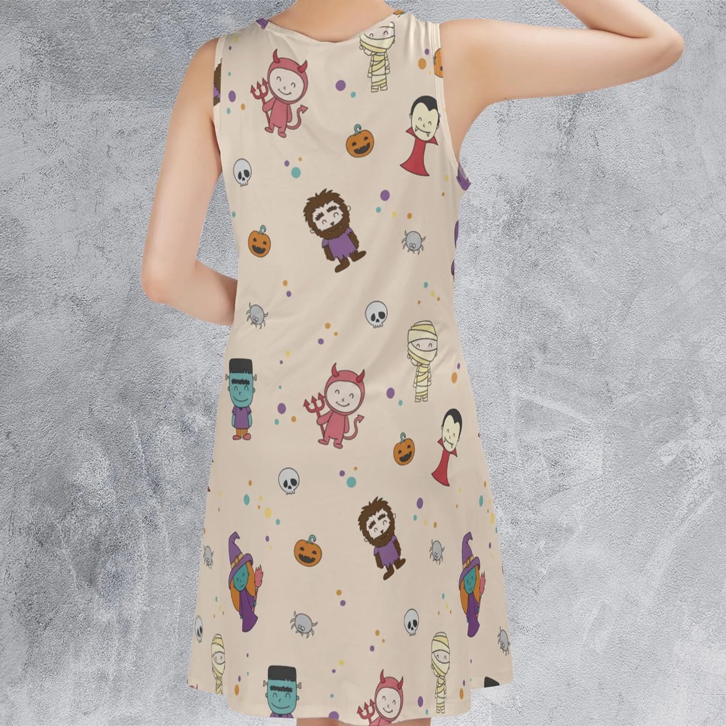 Sleeveless Dress - P1QTW3A5