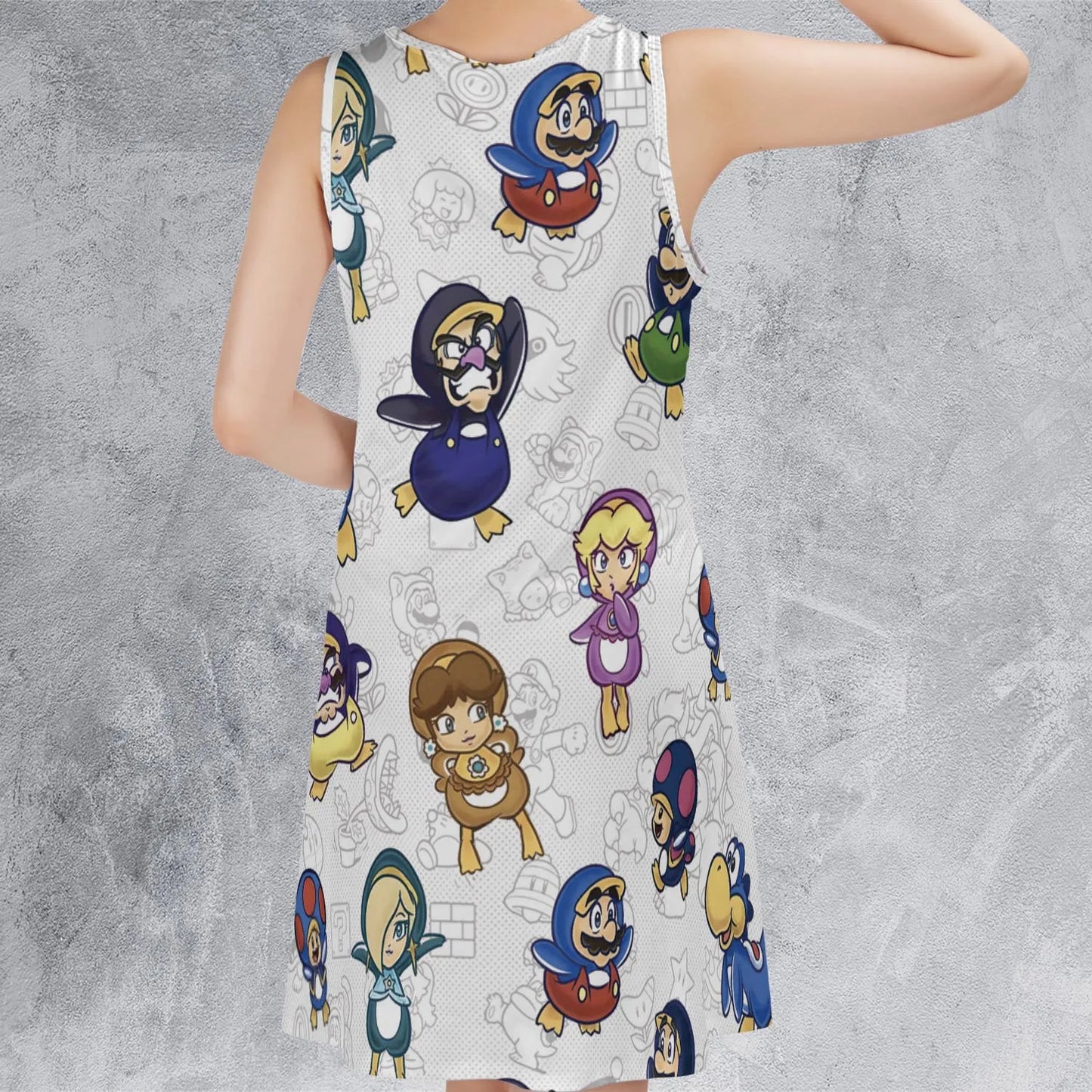 Sleeveless Dress - 8797USGT