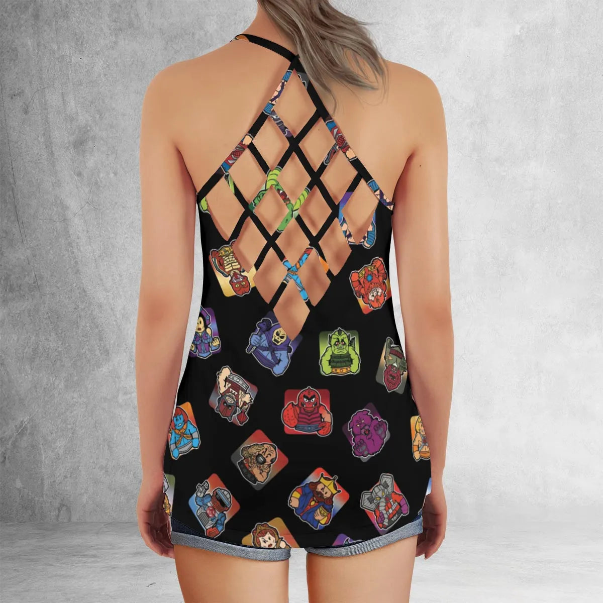 Criss Cross Tank Top - 6D2BSFG7