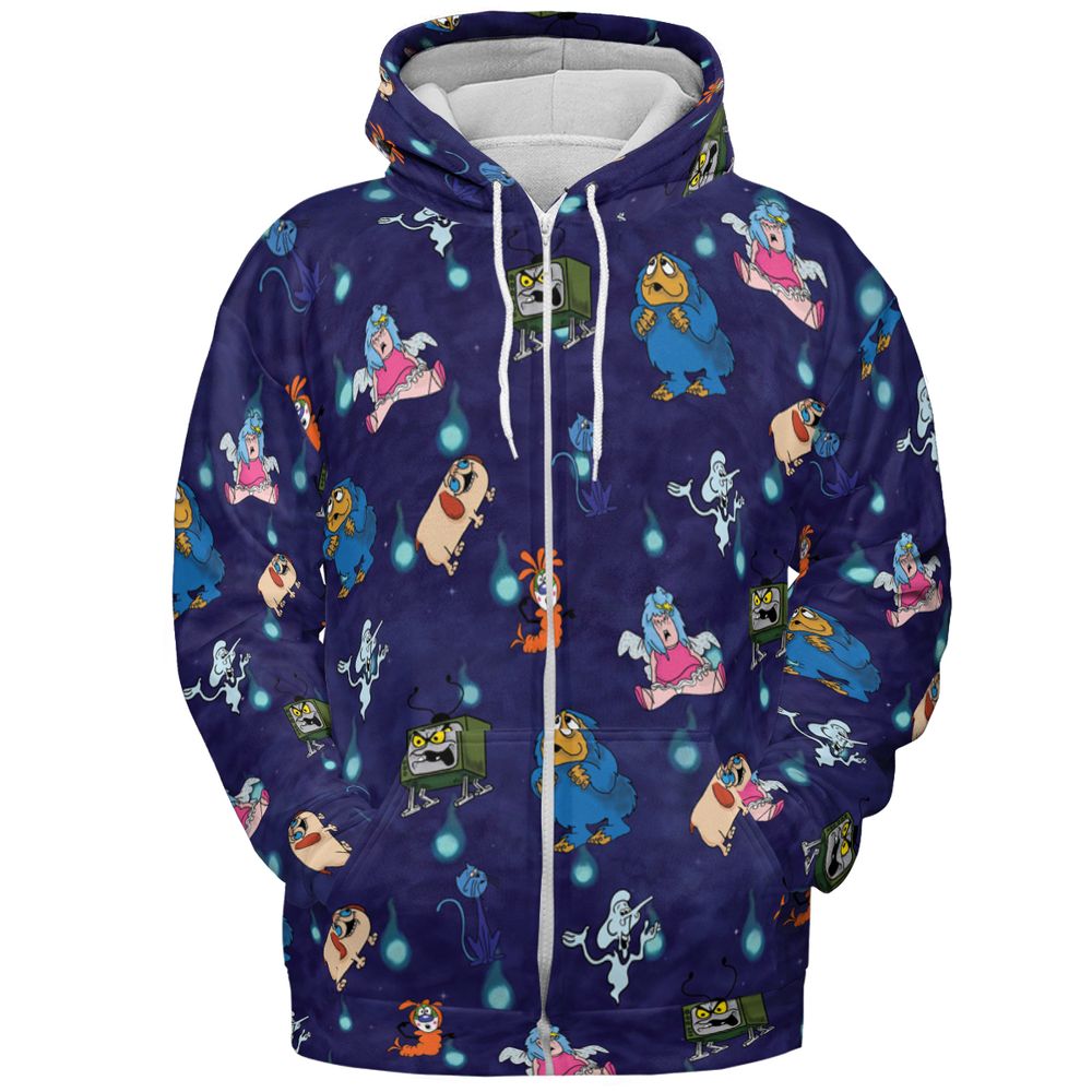 All-over Print Hoodie - S75D48BP -  - 3
