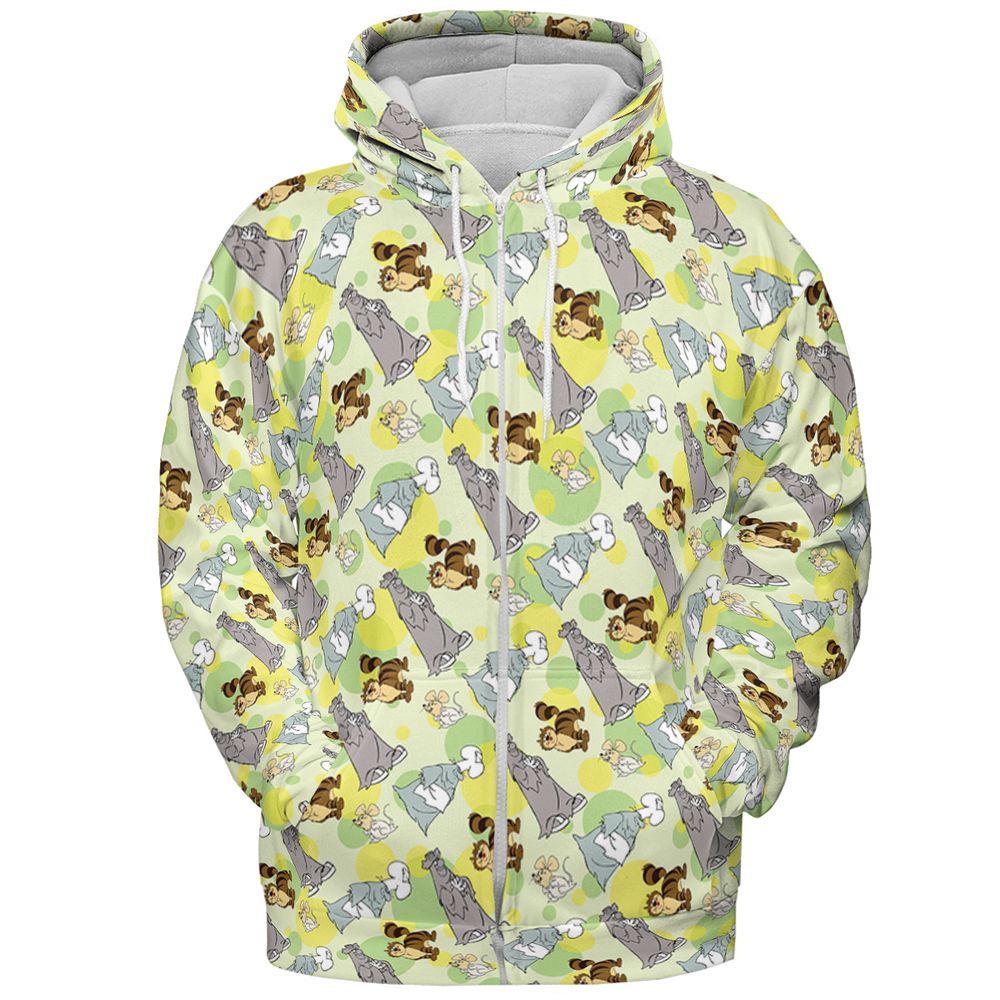 All-over Print Hoodie - LZZ1T5DU -  - 3