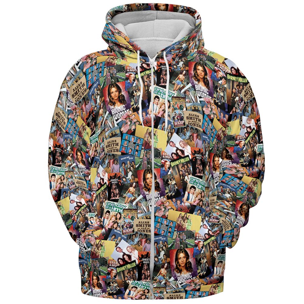 All-over Print Hoodie - MW1Y4P2X -  - 3
