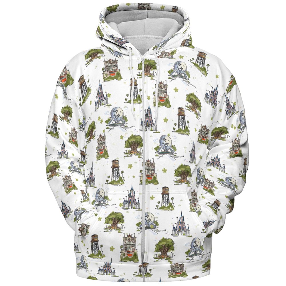 All-over Print Hoodie - SKEYXPQQ -  - 3