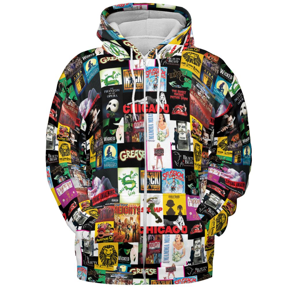 All-over Print Hoodie - S2P2YFDN -  - 3