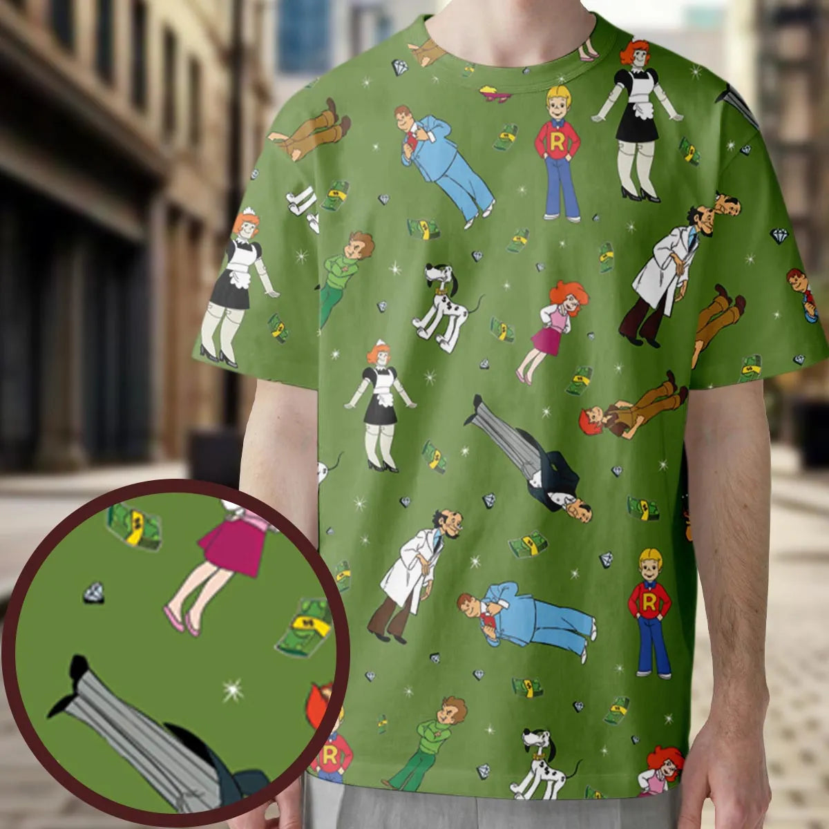All-Over Print Unisex T-Shirt - NE32RH2Z