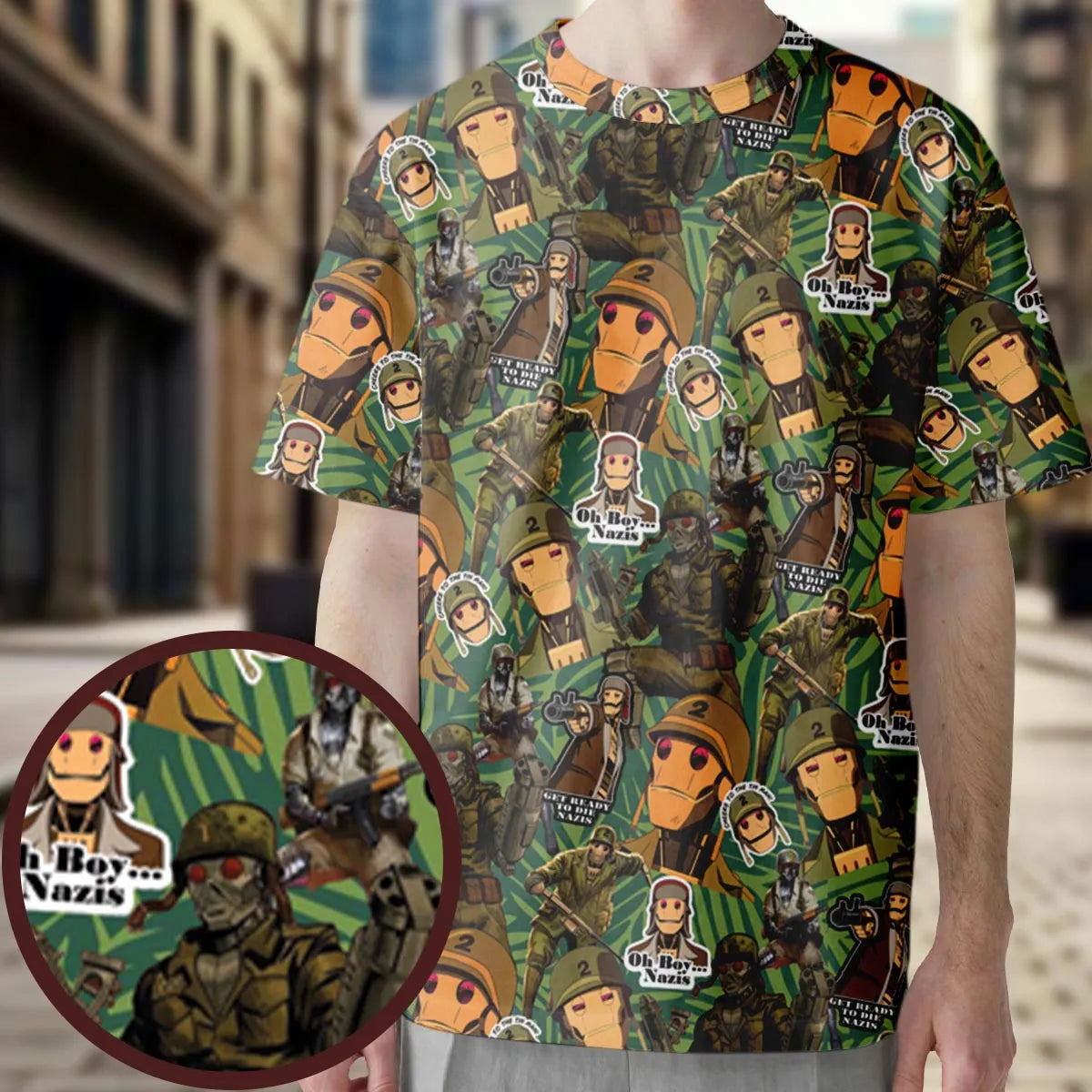 All-Over Print Unisex T-Shirt - 91ZN99L1