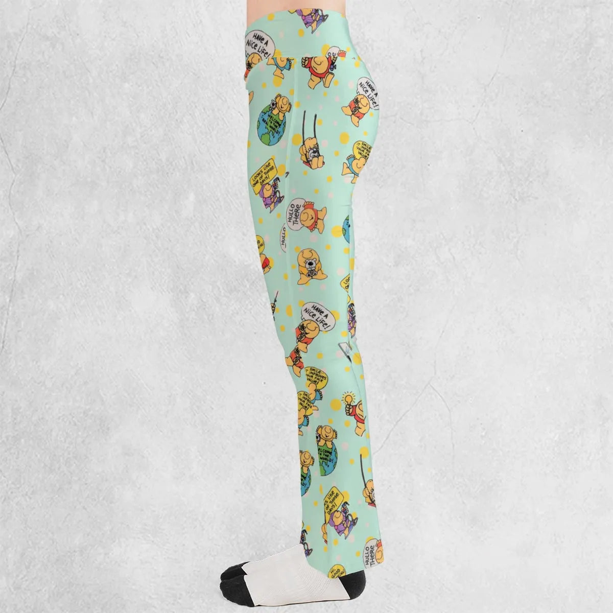 Flare Leggings - XMBCPWZK