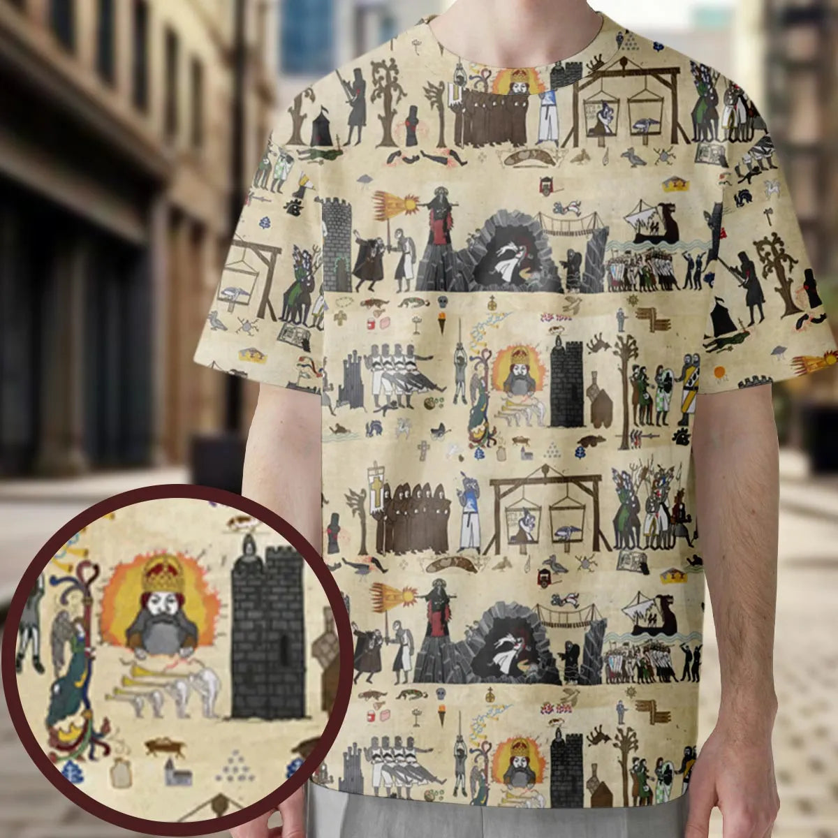 All-Over Print Unisex T-Shirt - 6BKDZD6H