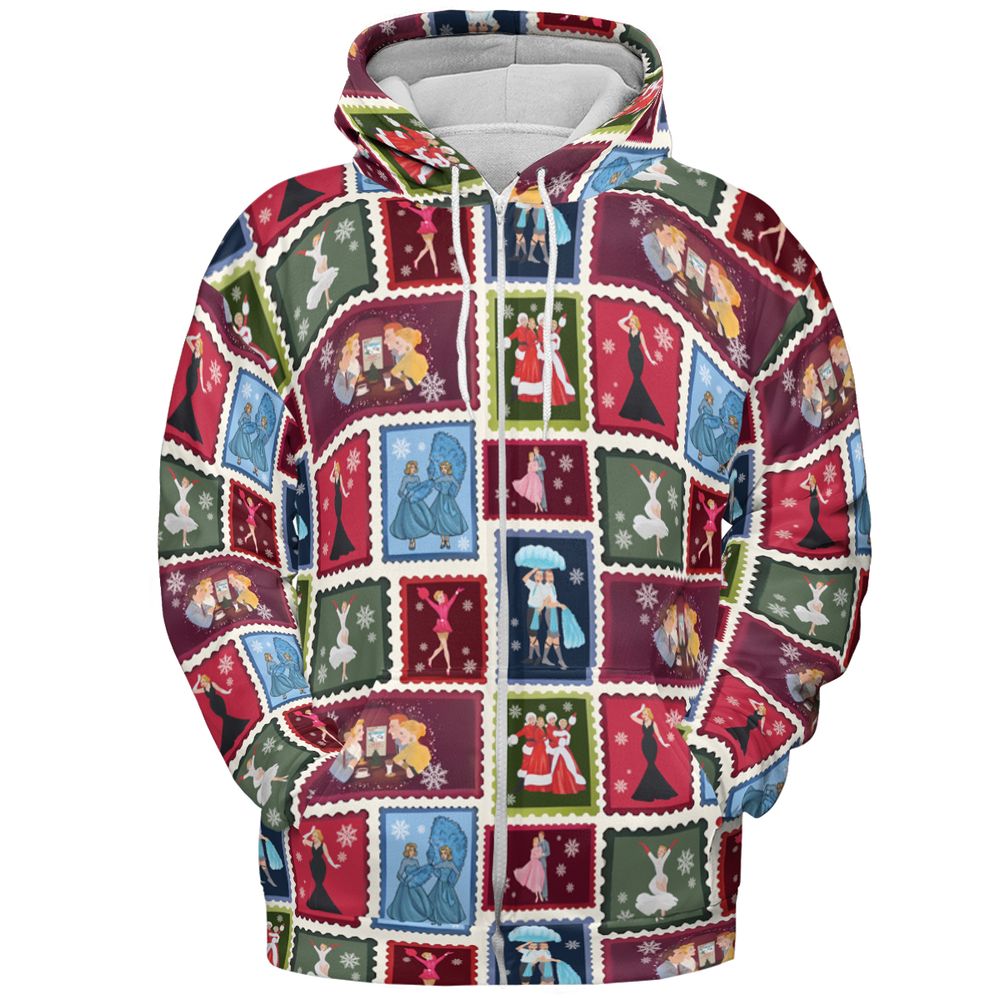 All-over Print Hoodie - 4HZDEXXX -  - 3