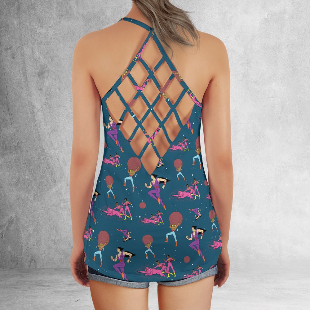 Criss Cross Tank Top - 61HTLNE5 -  - 3