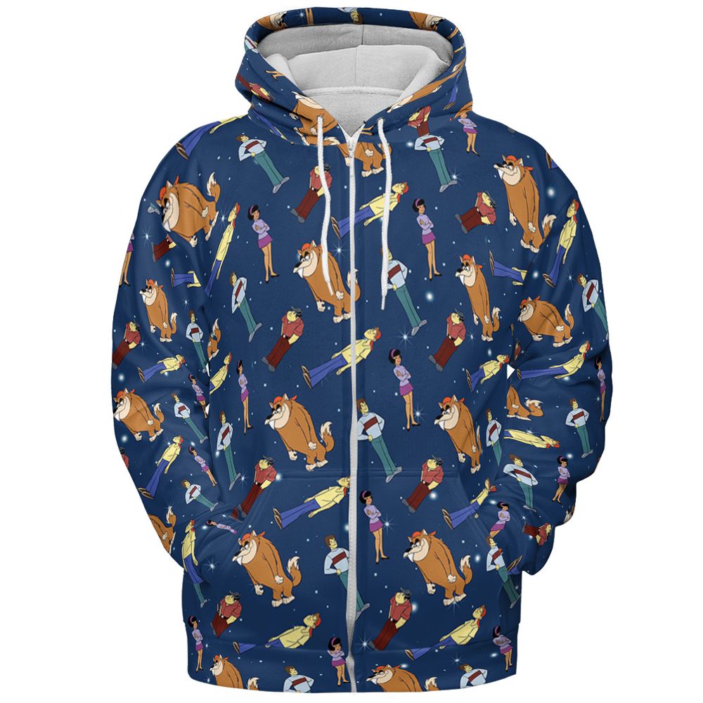 All-over Print Hoodie - JTGJM446 -  - 3