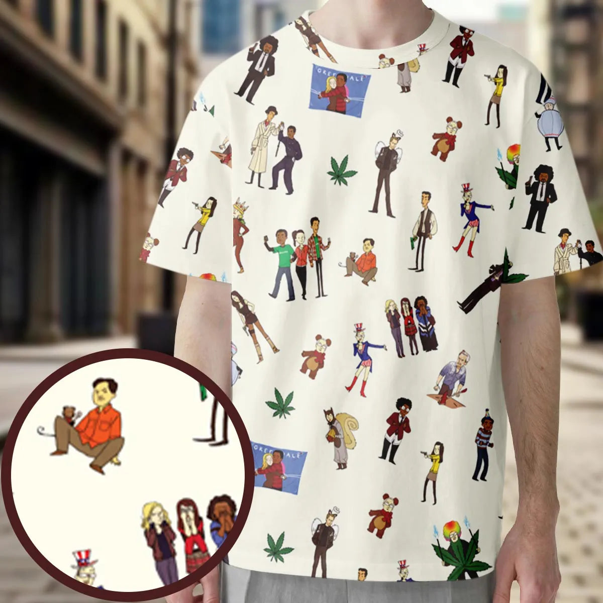All-Over Print Unisex T-Shirt - P3D2NHS1
