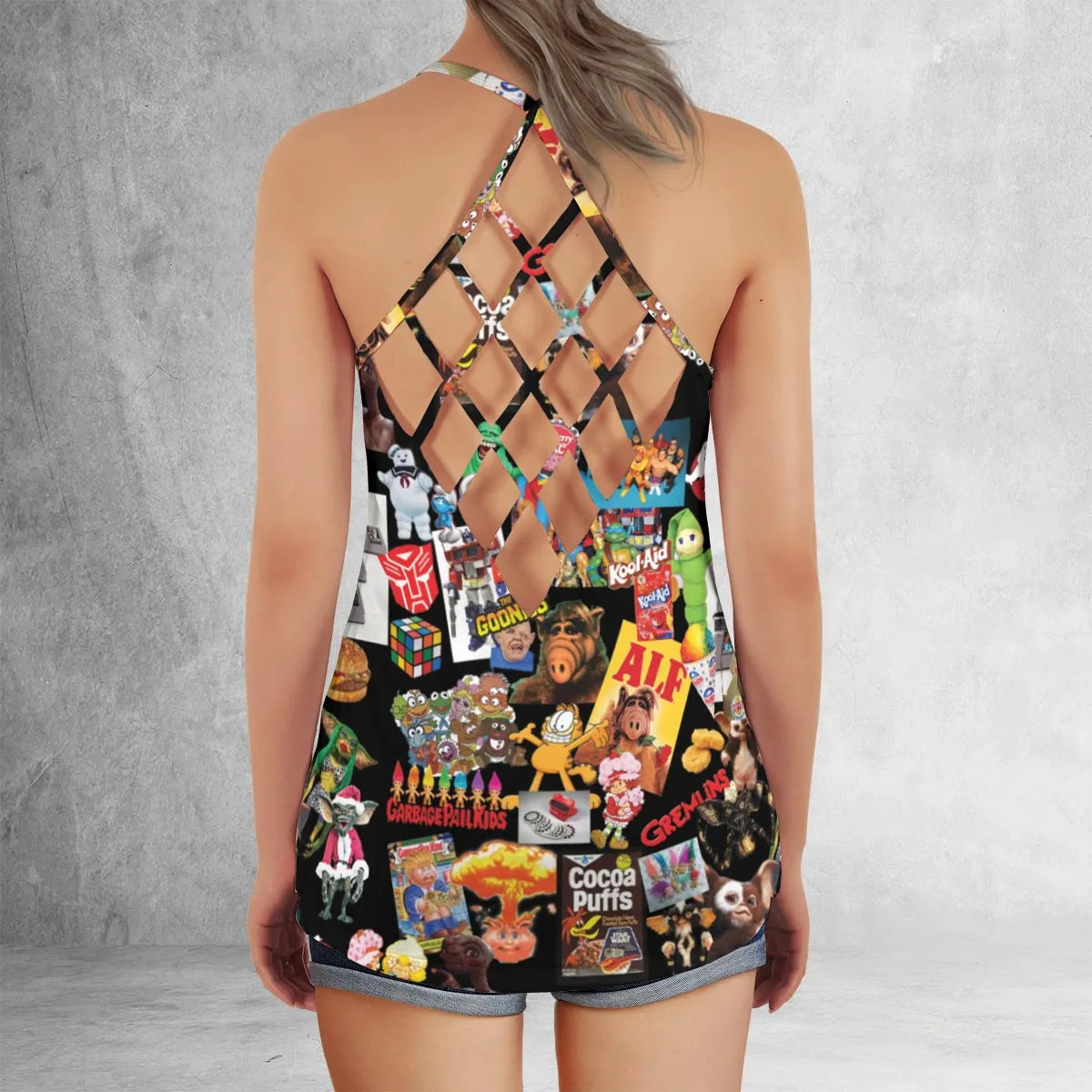 Criss Cross Tank Top - N7PTBBPL