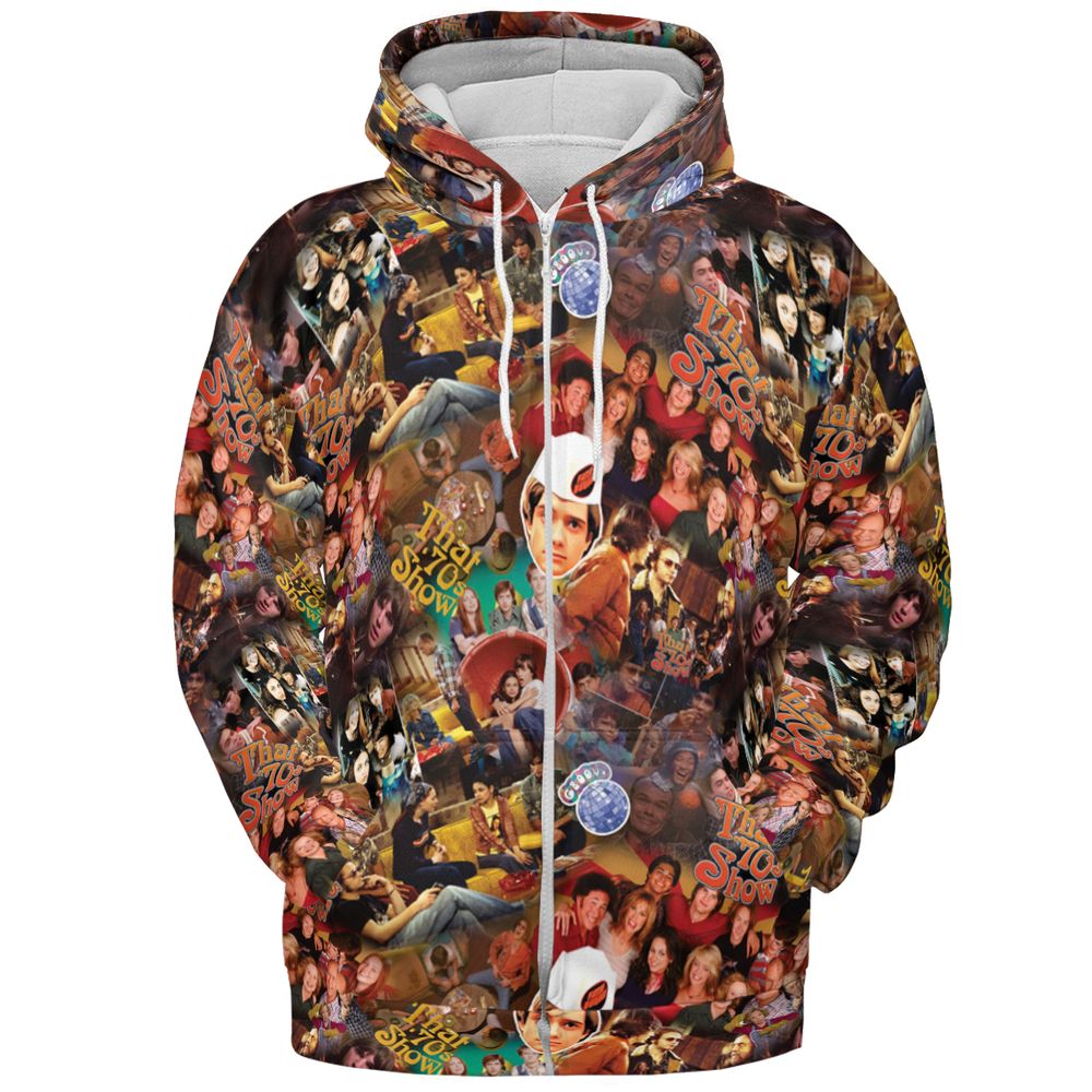 All-over Print Hoodie - GSZRA2AZ -  - 3