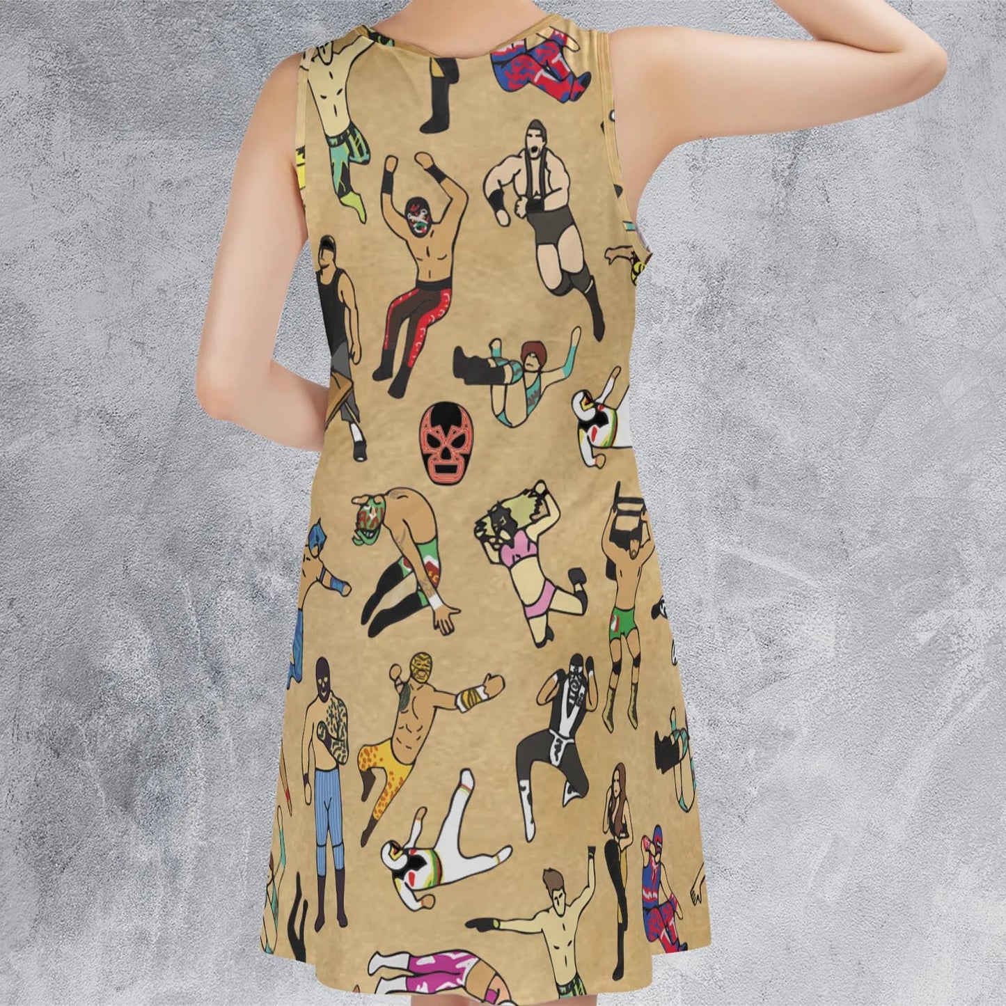 Sleeveless Dress - RJEHMF8P