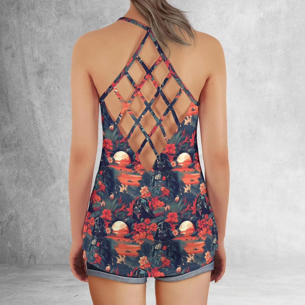 Criss Cross Tank Top - 9JESC51G