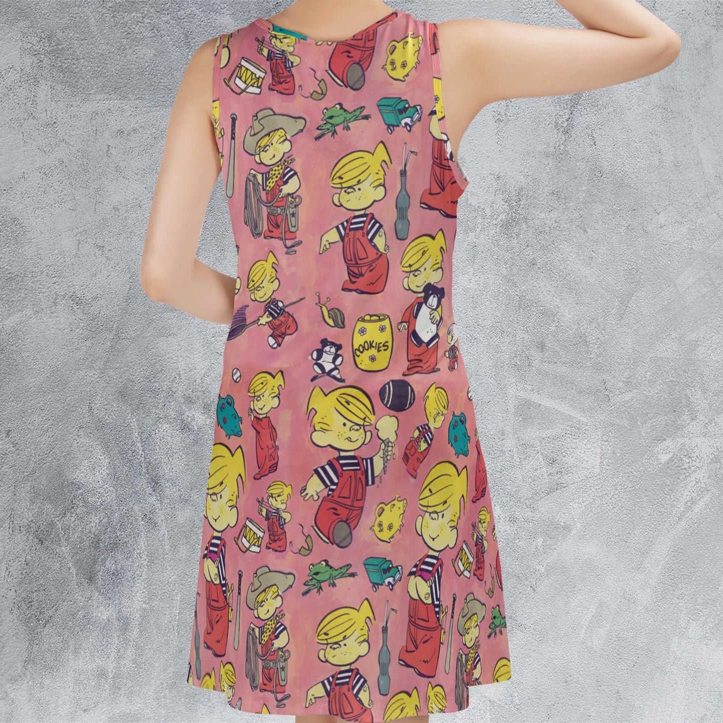Sleeveless Dress - 1MTKDQRC