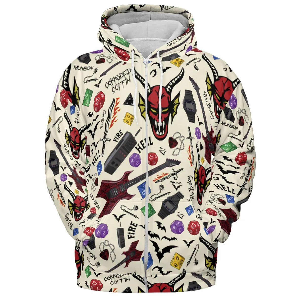 All-over Print Hoodie - 3Q79H71B