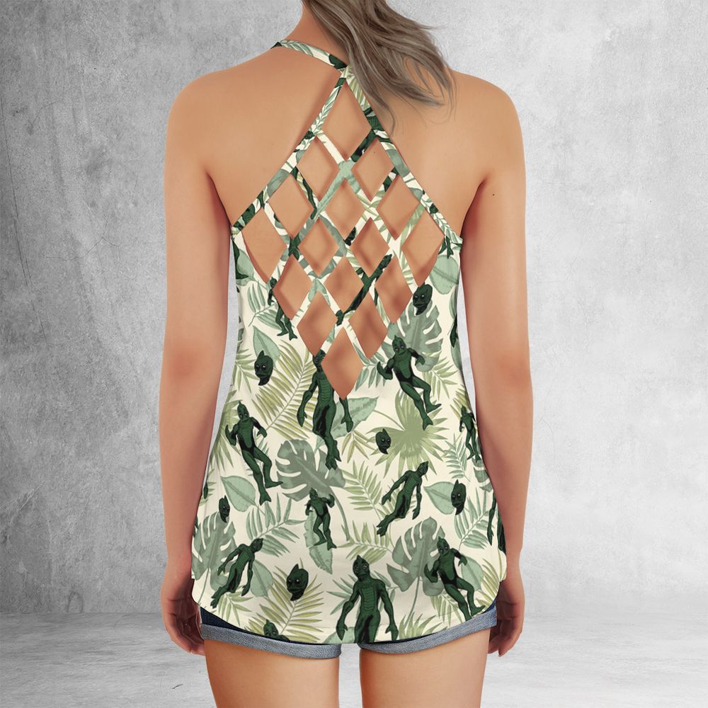 Criss Cross Tank Top - KLWTVGY2 -  - 3