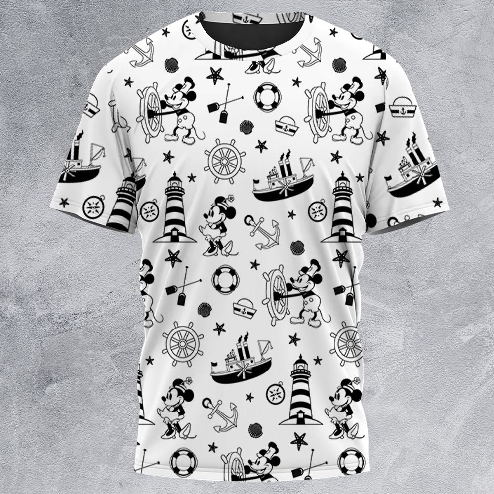 Steamboat Willie pattern -  - 3