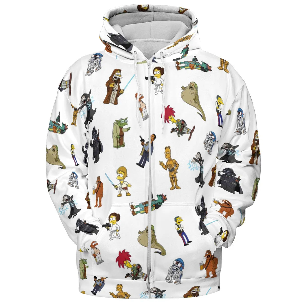 All-over Print Hoodie - M5T7T8JU