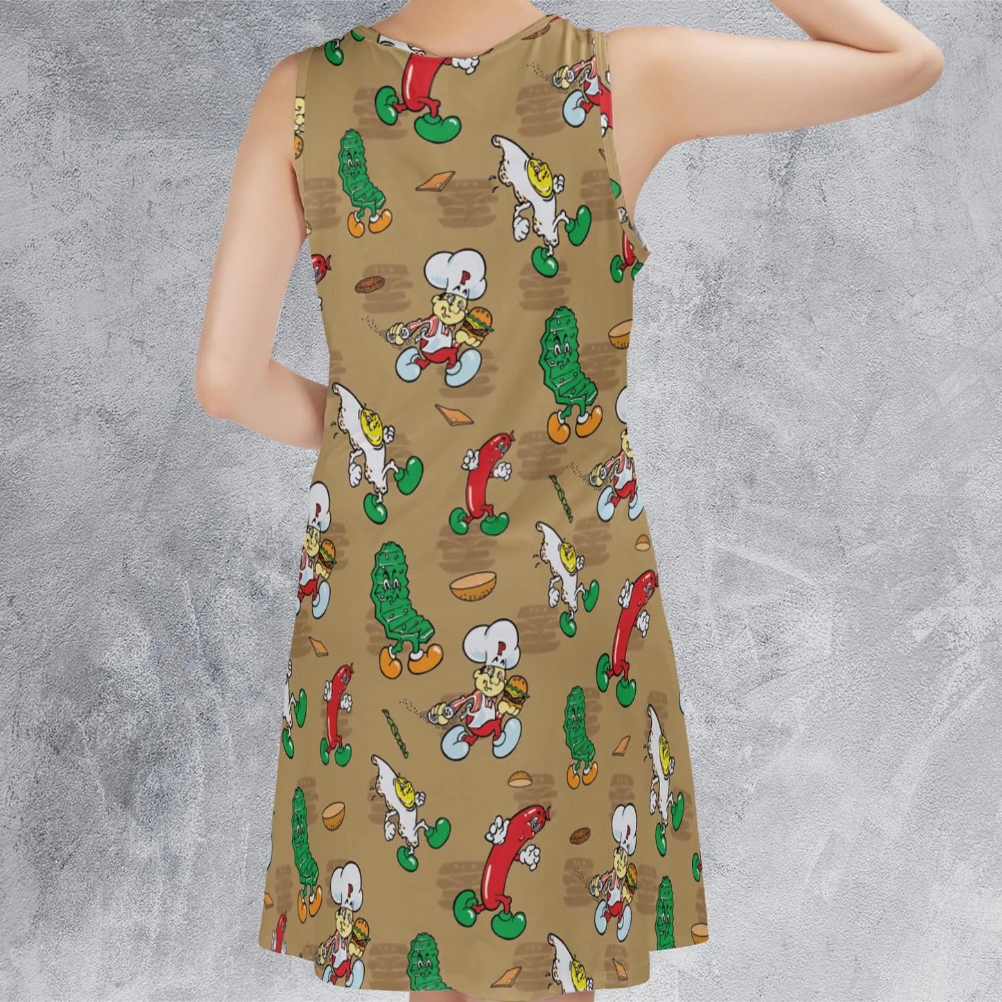 Sleeveless Dress - QEJTYN48