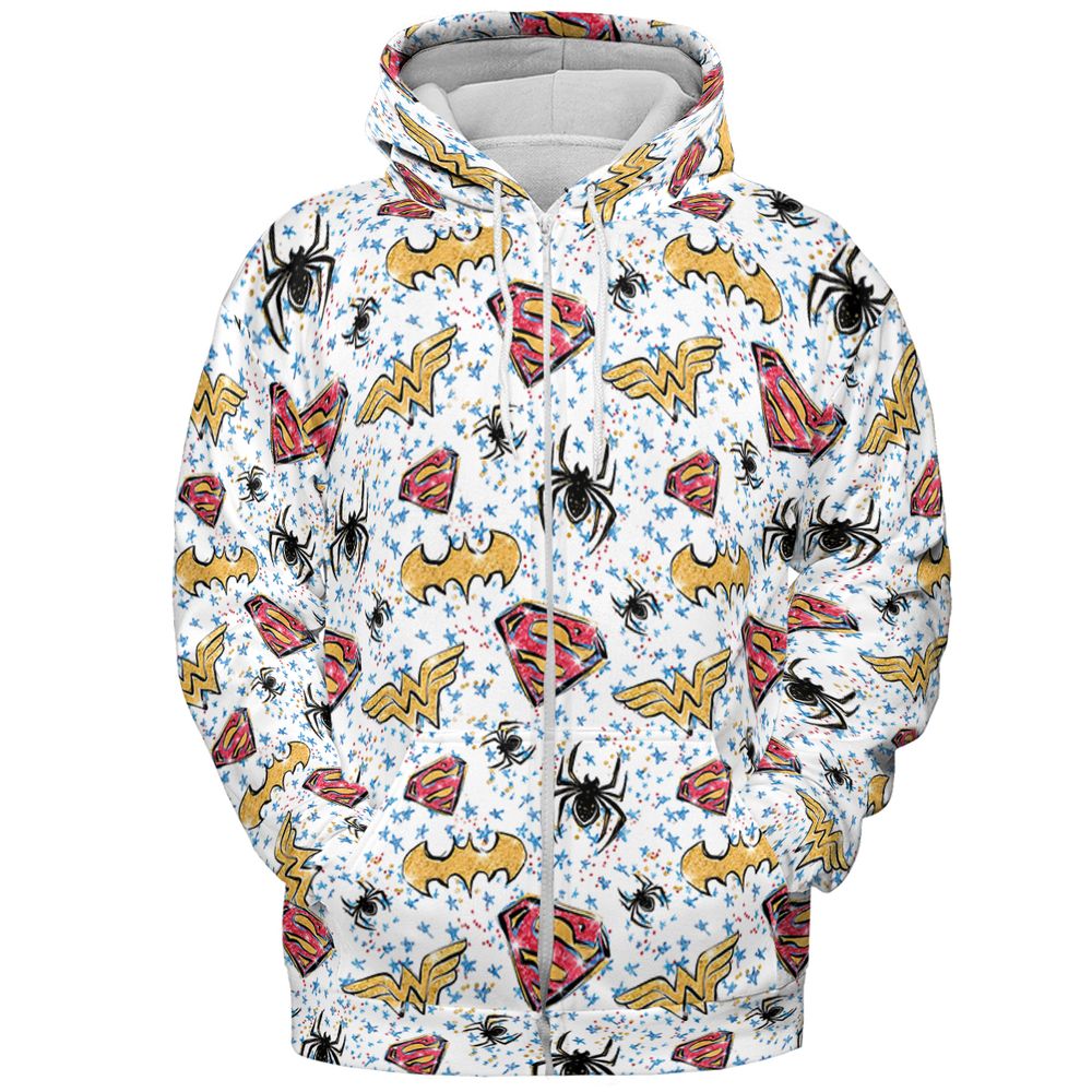 All-over Print Hoodie - VQB9PBQK -  - 3