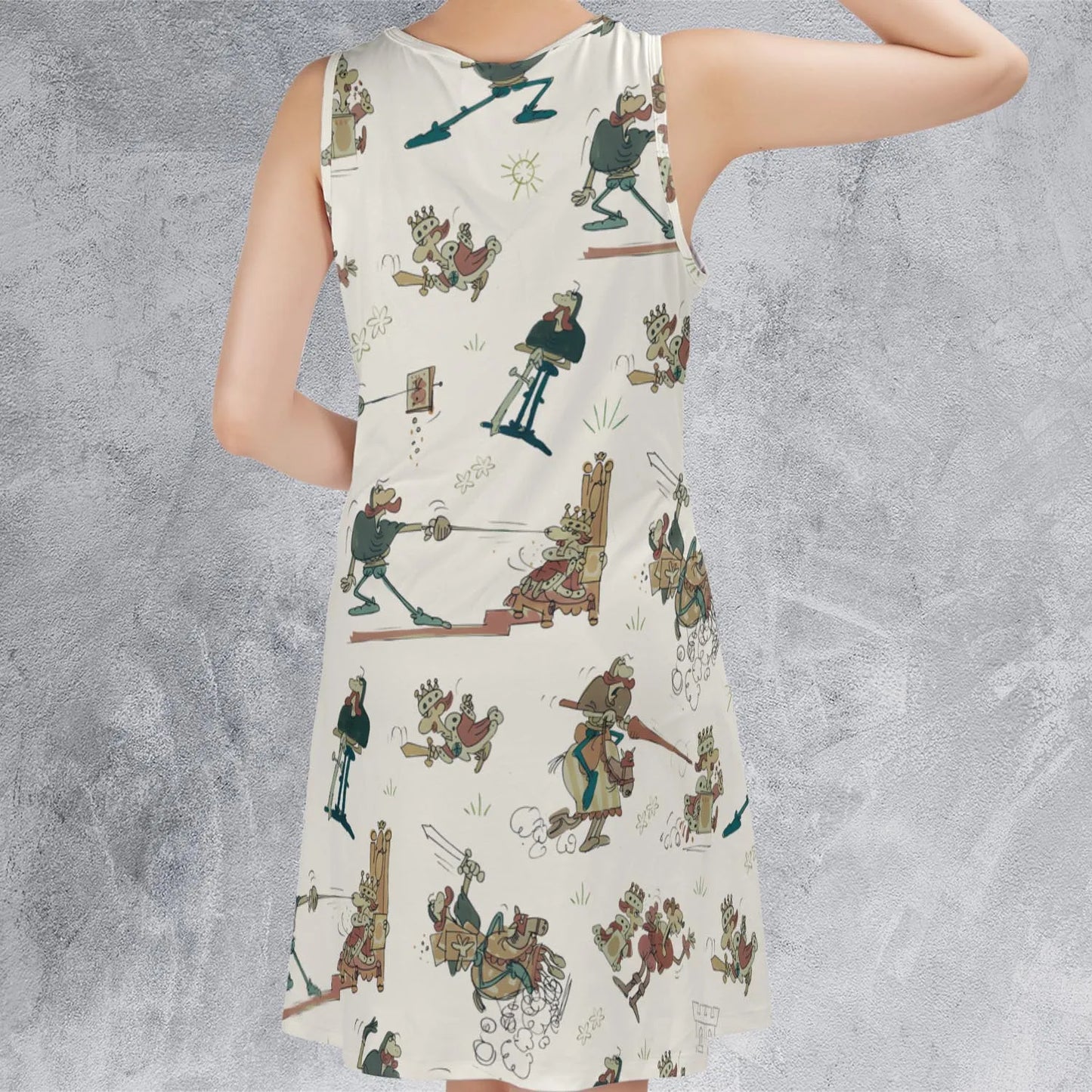 Sleeveless Dress - GVFW49QW