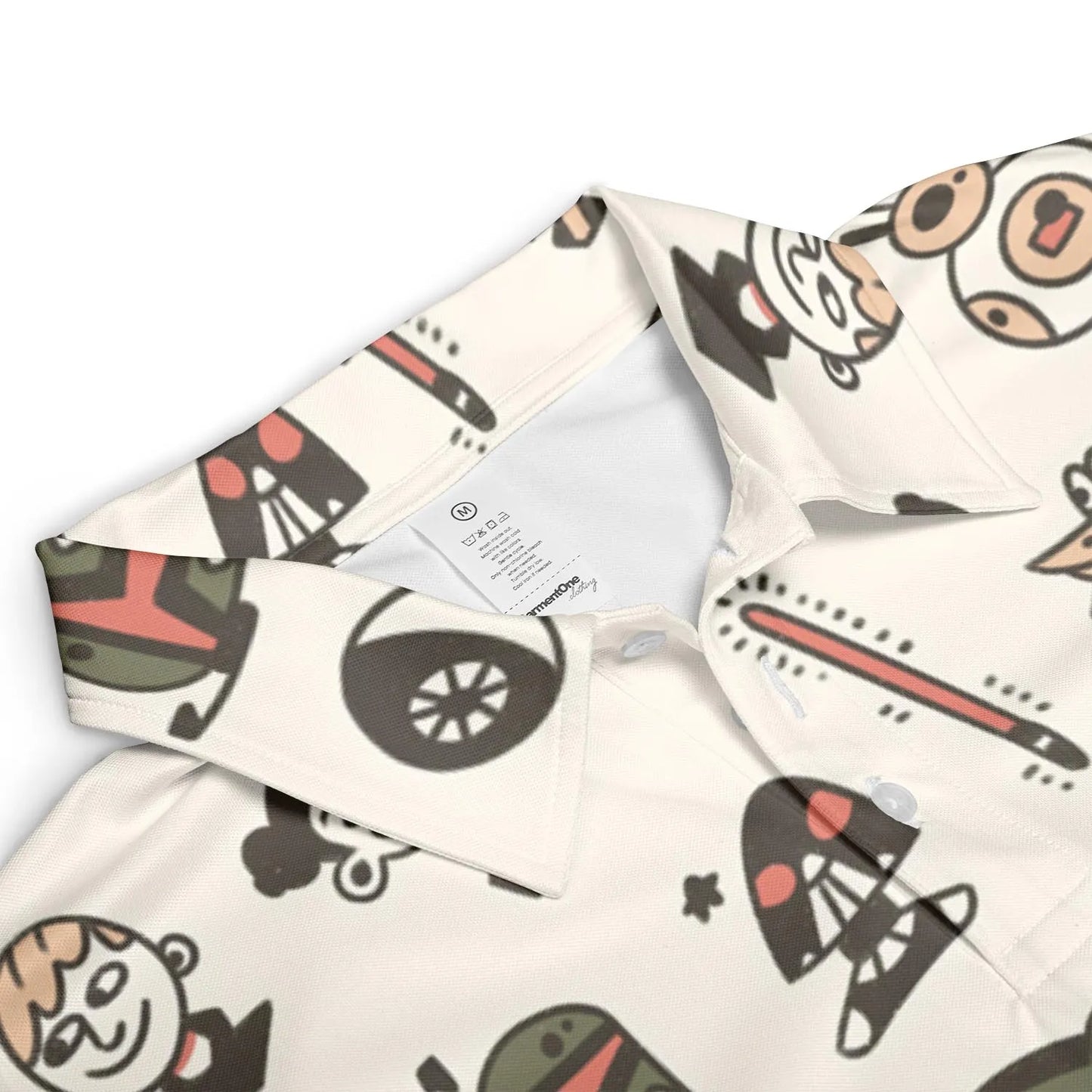 AOP Men/Women Polo Shirt - H95GH284