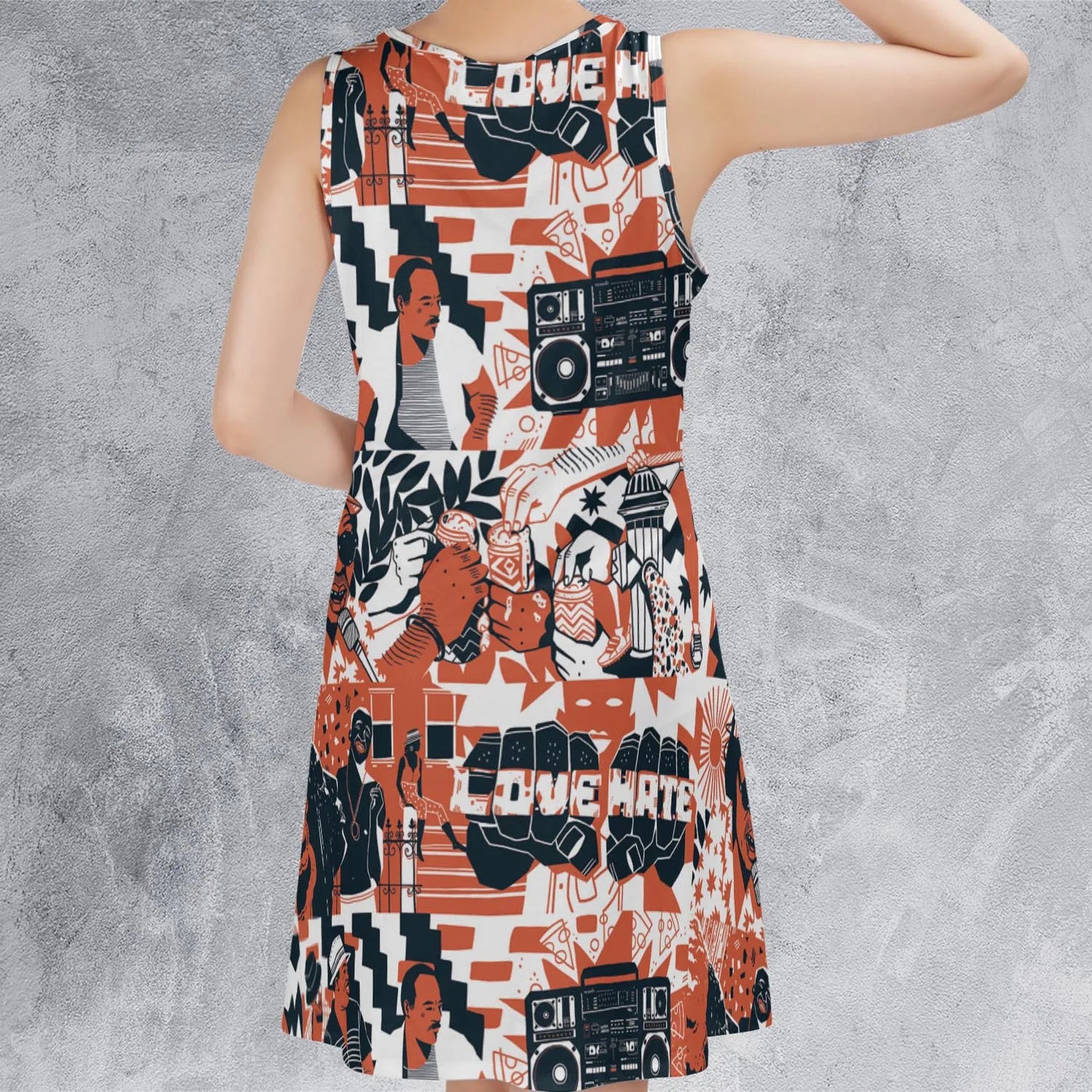 Sleeveless Dress - QCEBMXB2