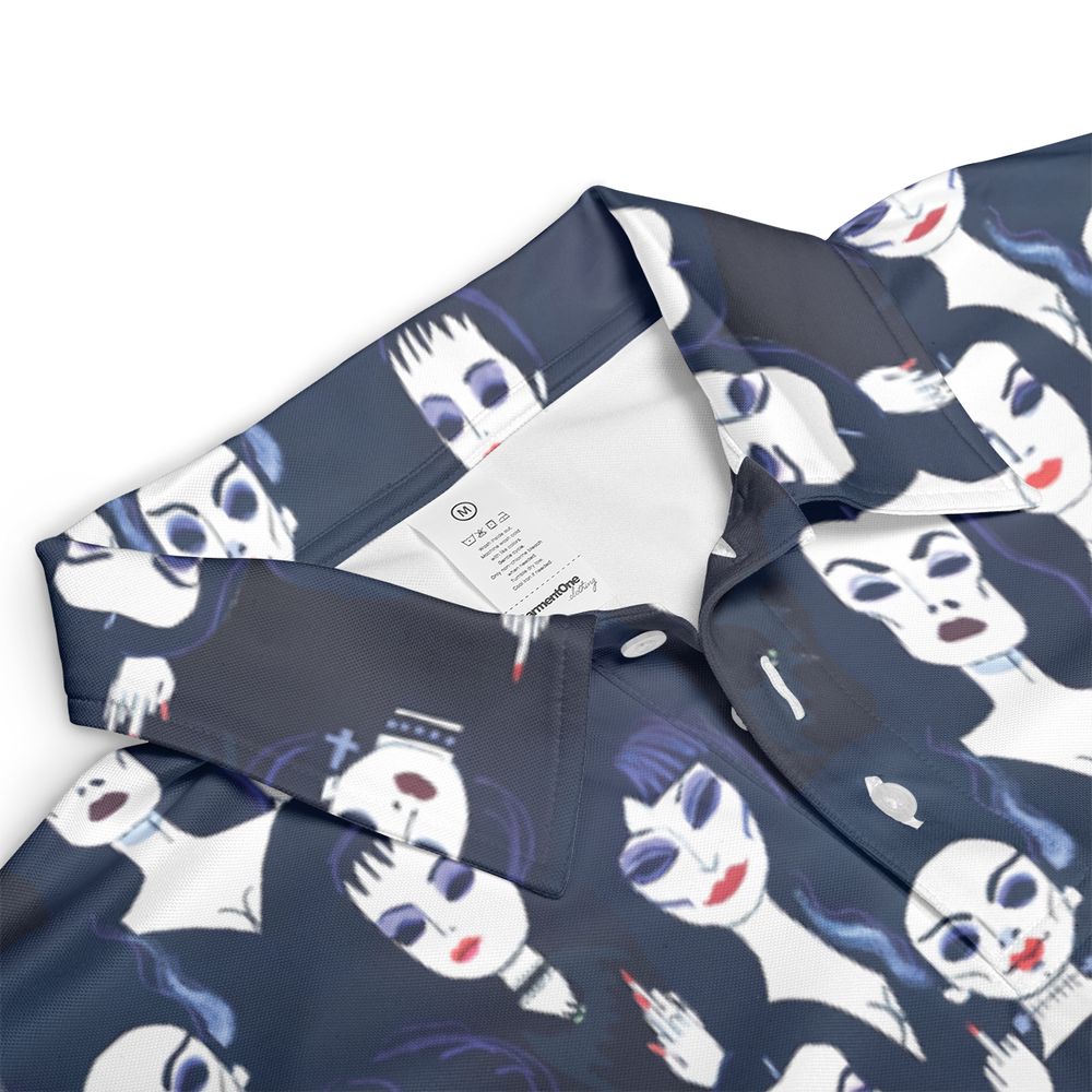 AOP Men/Women Polo Shirt -  - 3