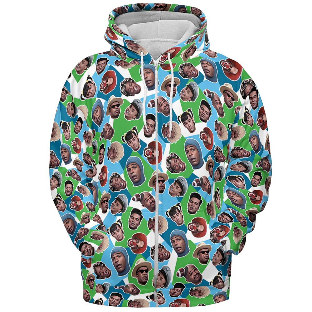 All-over Print Hoodie - DLRZQ7Z6 -  - 3
