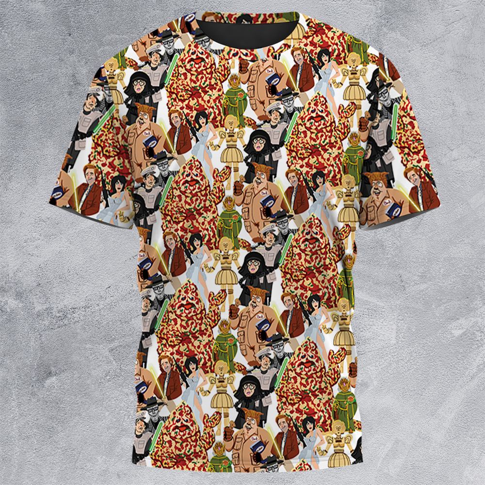 All-Over Print Unisex T-Shirt - X1B7E9MP -  - 3