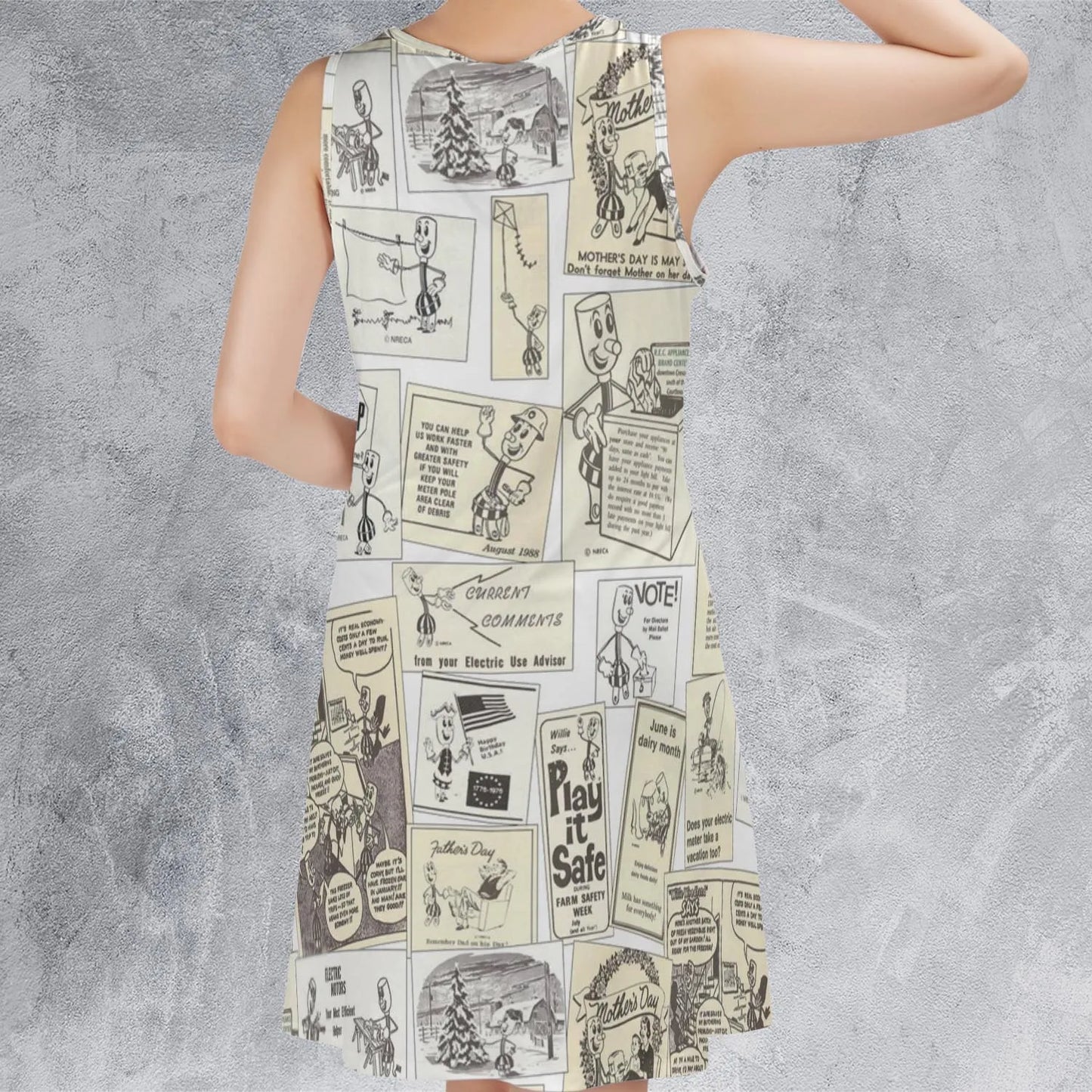 Sleeveless Dress - 44W125EP