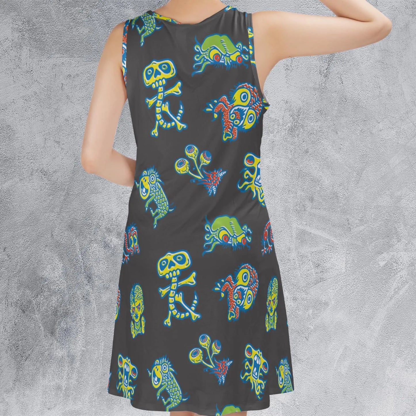 Sleeveless Dress - 3WSB49GS