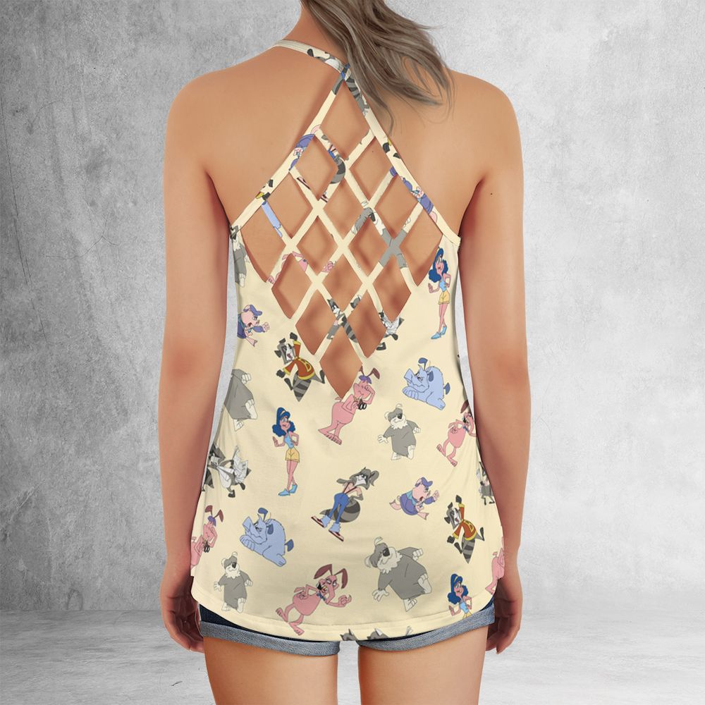 Criss Cross Tank Top - PDK81H6J -  - 3
