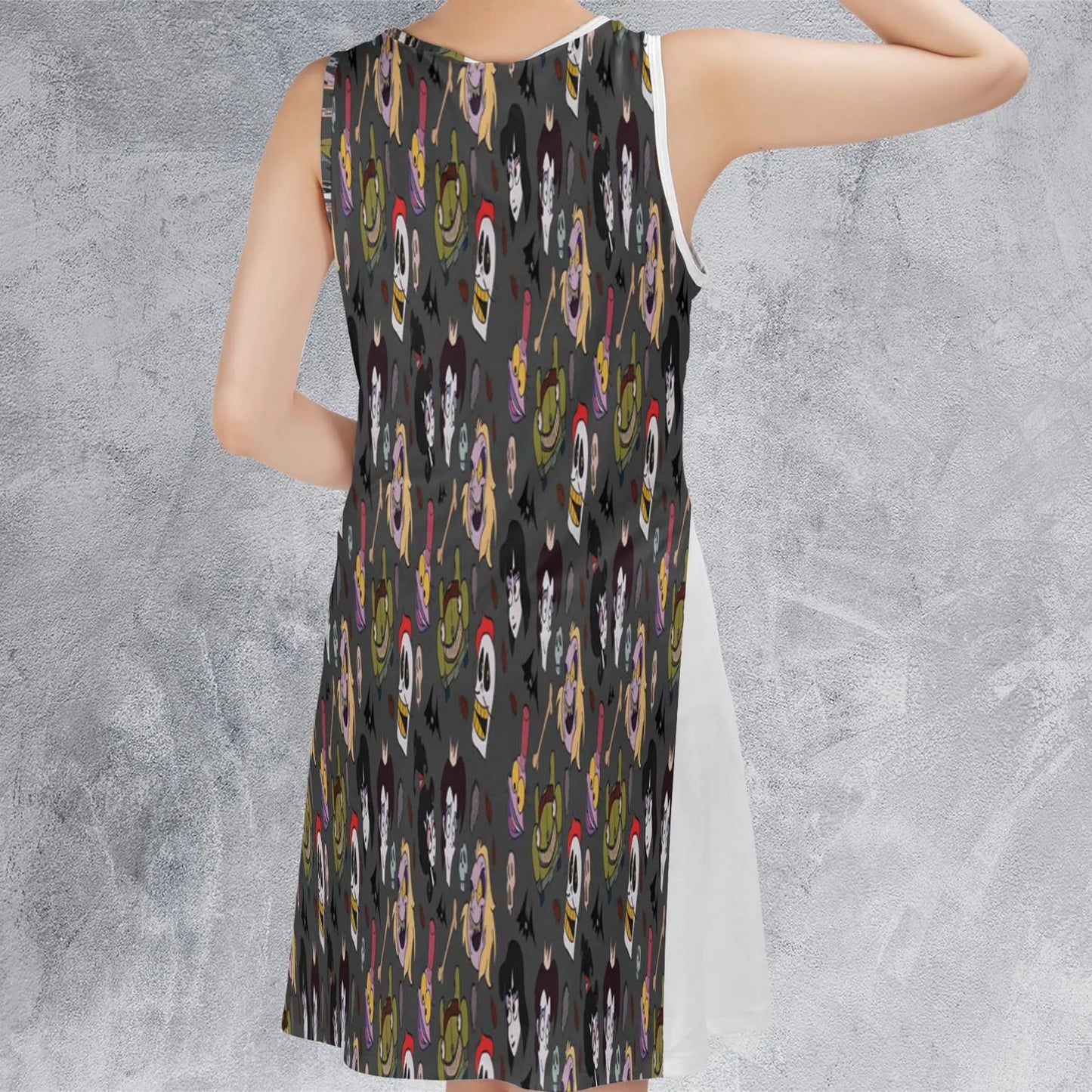 Sleeveless Dress - V839FH6F
